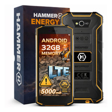 Pancerny Smartfon Hammer Energy 2 3/32GB Orange IP68 Oryg. opakowanie Nowy