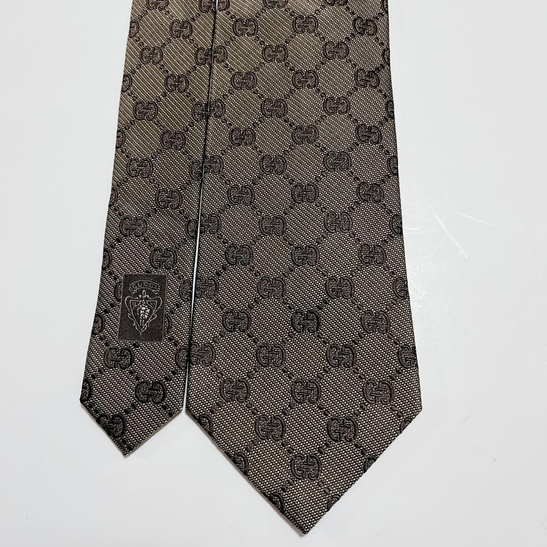 Gucci Interlocking GG Pattern Tie High-Brand Used… - image 2