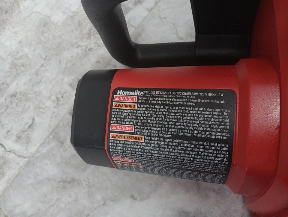 16" Homelite XL 12 Chainsaw (Used) - Image 2 of 4