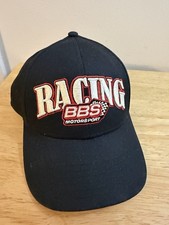 Bbs Motorsports Racing New Black Adjustable Hatcap Bbs Wheels Nwt