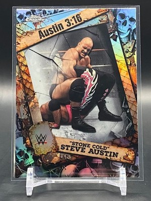 2026 Topps Chrome WWE Stone Cold Steve Austin 3:16 30 Years #3:16-4 Wrestling