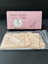 MdnMd Dance Ballet Tights for Little Girls Age 4-6 Pink 1 Pair