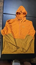 REI Co-Op Trailmade Soft Shell Anorak Jacket Papaya/Summit Orange Mens XL 