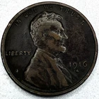 1916 S Lincoln Wheat Cent VF Condition - ST686