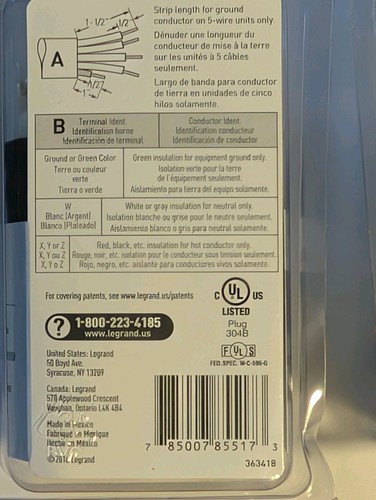 2- Turnlok 30-Amp Locking Plug Legrand - Picture 5 of 6