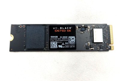 WD_BLACK SN750 SE 500GB Western Digital Gaming M.2 NVMe SSD Schwarz