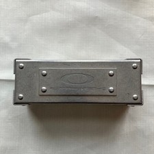 Oakley Vintage Metal Sunglasses Case Silver Used/Unused