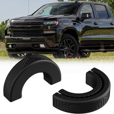 Tow Hook Covers Compatible with 1500 2007-2025, Hitch Cover Front Car Tow Black