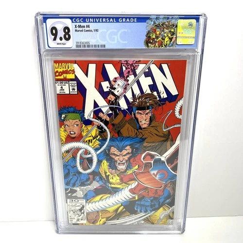 X-Men #4 CGC Graded 9.8 Custom Label 1st Appearance of Omega Red Marvel Comics
