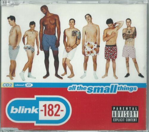 BLINK-182 - ALL THE SMALL THINGS 2000 CD2 TOM DELONGE MARK HOPPUS TRAVIS BARKER