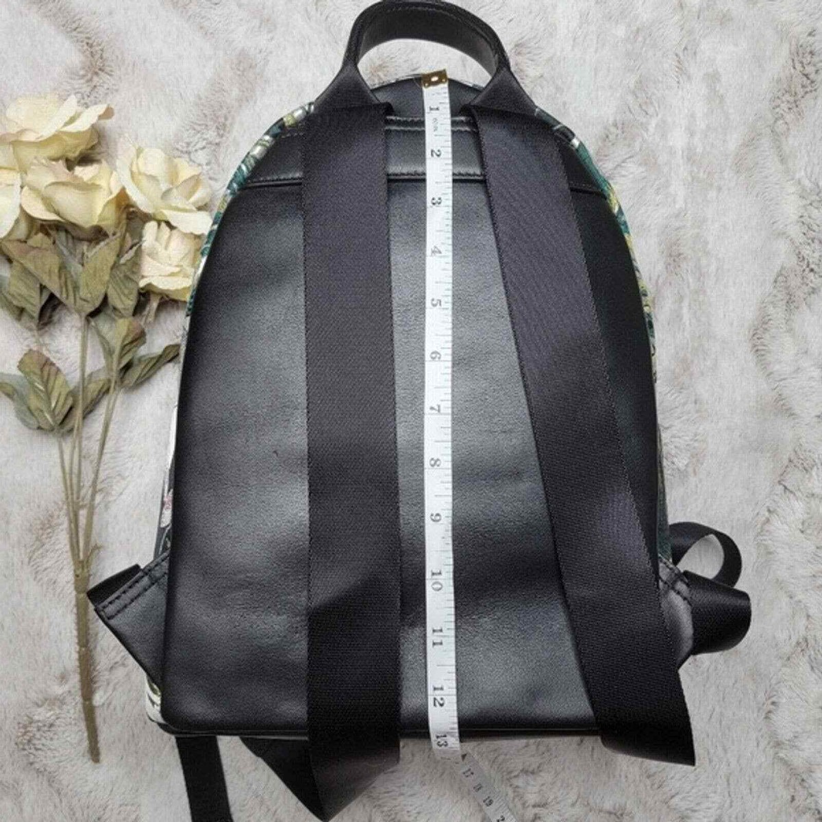Flynn Maverick Backpack‎ in Floral Black Gold Multicolor New Flynn Maverick Backpack in Floral Black Gold Multicolor New  main image 3