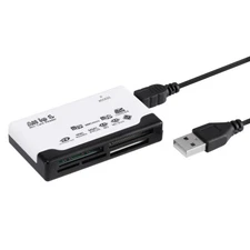 All In One USB 2.0 Memory Card Reader Adapter Support TF CF SD Mini SD MMC MS XD