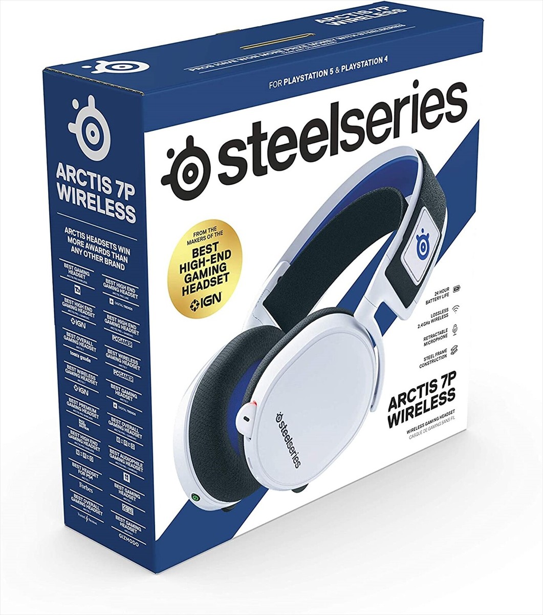 【新品未開封】SteelSeries Arctis 7P+White61471J ヨドバシ.com - SteelSeries スティールシリーズ ワイヤレス