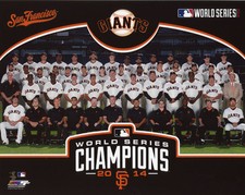 San Francisco Giants 2014 World Series Champions Celebration Framed Photo — listing 6