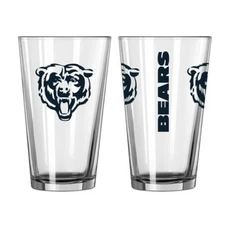 Chicago Bears Boelter NFL Game Day 16oz Pint Glass(1)