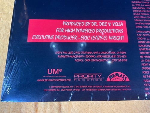 S5-56 EASY-E Easy-Does-It - SEALED - PARENTAL ADVISORY - 1988 - HIP-HOP / RAP - Picture 6 of 8