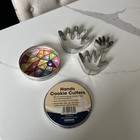 Faringdon Collection Hand Shaped Cookie Cutters, Assorted Sizes, 3-Piece Set in