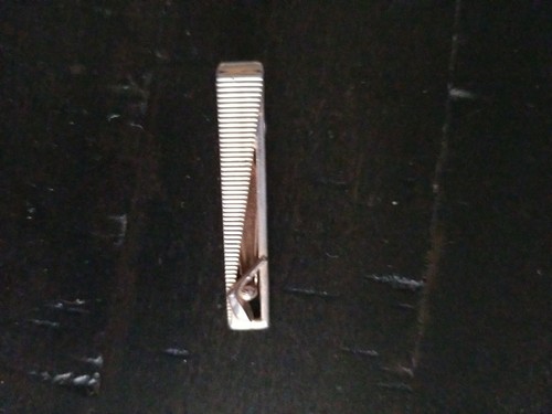 Swank Gold tone Golf Club Tie Clip Bar Vintage - Picture 18 of 24
