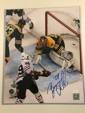 Bryan Bickell16X20  Blackhawks 2013 Stanley Cup Game 6 Goal Signed COA (JSA)