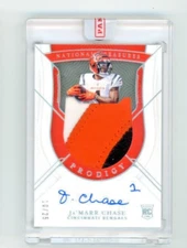 2021 NATIONAL TREASURES PRODIGY ROOKIE PATCH AUTO JA’MARR CHAS RPA RC 10/25