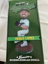 CLINTON LUMBER KINGS PABLO LOPEZ BOBBLEHEAD SGA MILB BOBBLE NEW IN BOX