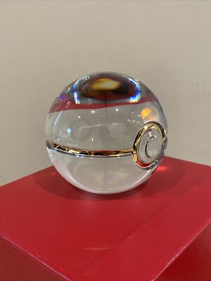 Baccarat Pokemon Collection Poke Ball 25th Anniversary Crystal