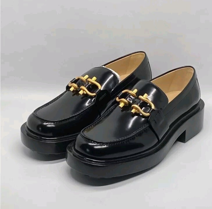 国内発送【BOTTEGA VENETA】Monsieur Loafer ローファー BOTTEGA VENETA Monsieur Leather Loafers Men's In Black EU 41