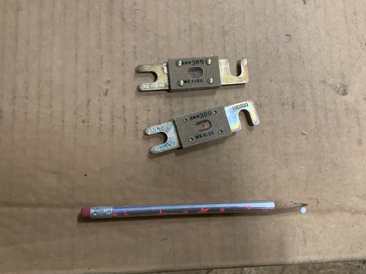 Fusibile Limitatore COOPER BUSSMANN ANN-300 - Nuovo, Vendita Singola (scatola Inclusa Da 5 Pezzi)