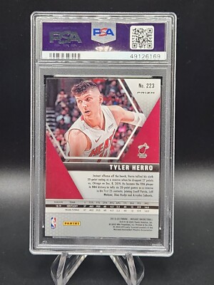 その他 Tyler Herro PINK Fluorescent RC /10 PSA9 2019 Panini Mosaic Tyler Herro Pink Camo Rookie Prizm PSA10 #223