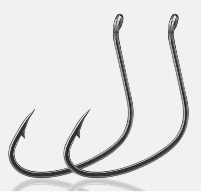 50~200Pcs Catfish Hooks Live Bait Hooks Pikes&Trout Hooks Wide Gap Fishing Hook