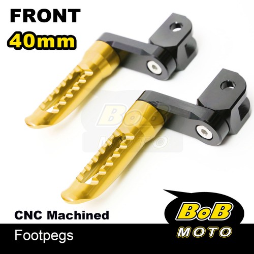 Billet Front 4cm Lowering Foot Pegs For Yamaha FZ1 /S Fazer 2006-2016 - Picture 3 of 16