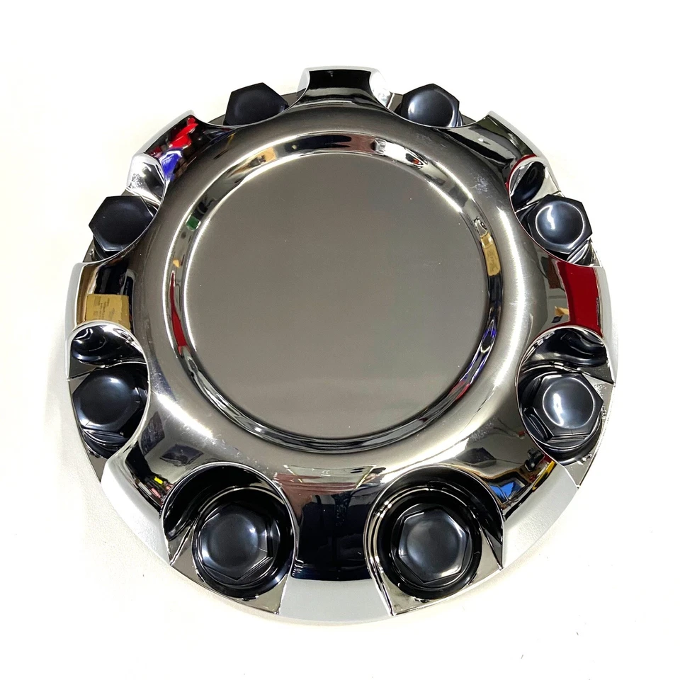 Tapacubos centrales de rueda cromados (4) para Silverado Sierra 2500HD 3500HD 2007-2010 Foto 4 de 4