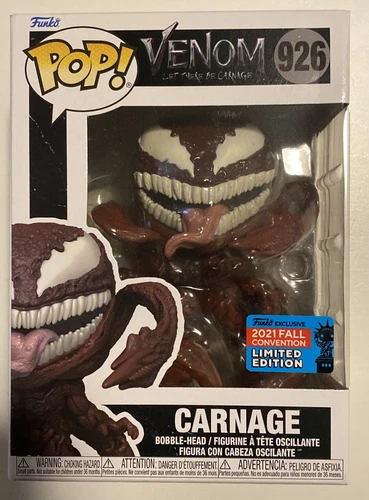 Funko Pop! Venom Let There Be Carnage 2021 Fall Exclusive - Carnage #926
