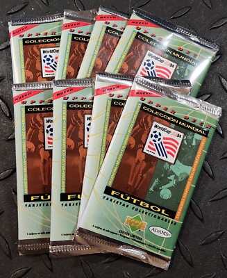RARE Upper Deck 1994 USA World Cup “Adams Gum” Soccer Card Packs