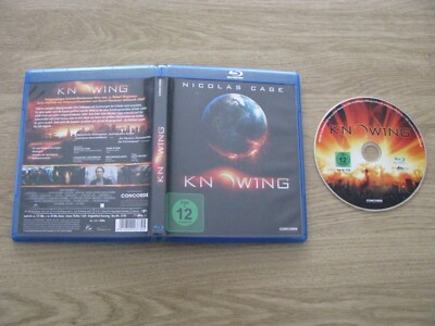 Knowing Nicolas Cage Rose Byrne 121 min. & Extras Mystery Thriller Blu-Ray Disc