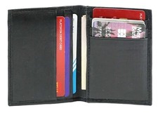 Slim Unisex Credit Card Holder Wallet RFID Signal Blocking Thin Bifold Organizer