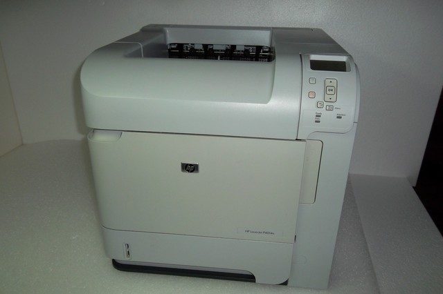 HP LaserJet P4014n Workgroup Printer 45ppm 540 MHz 128mb USB EIO LAN LCD  Cb507a for sale online | eBay