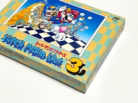 SUPER MARIO BROS 3 Empty box Famicom replacement game case with tray