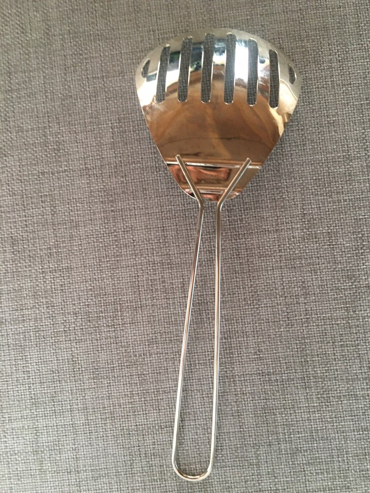 Vintage Fry Daddy deep fryer metal scoop slotted spoon eBay