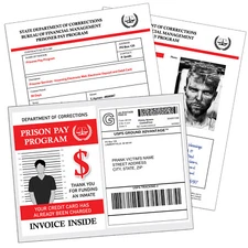 Pranks Fake Prison Pay Packet Prank Mail Sent Anonymously!