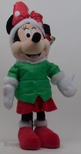 Christmas Holiday Disney 22 in Tall Minnie Mouse Greeter with Green Jacket NWT