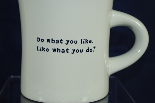 Life Is Good Logo Kaffee Tee Becher Tasse Essgeschirr schwer Do What You Like 10 Unzen - Bild 5 von 9