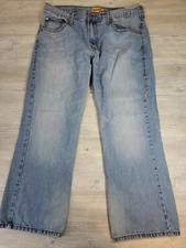 Wrangler 20X Jeans Men's 36X28.5 Vintage Boot Cut Medium Wash Blue Denim
