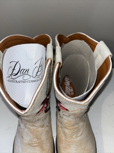 Dan Post rustikale Cowboystiefel mit Blumenstickerei 9,5 Damen neu mit Etikett Cowgirl " - Bild 5 von 19