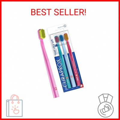 Curaprox 5460 Ultrasoft Toothbrush, 3 Pack