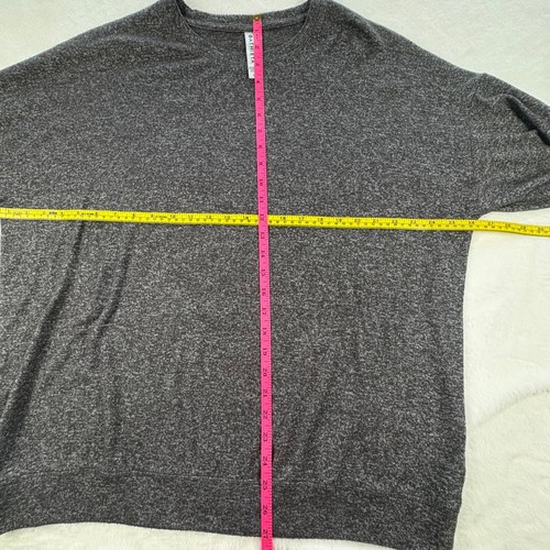 Athleta Mindful Pullover Womens L Gray Long Sleeve Lightweight Casual Athleisure - Picture 8 of 8