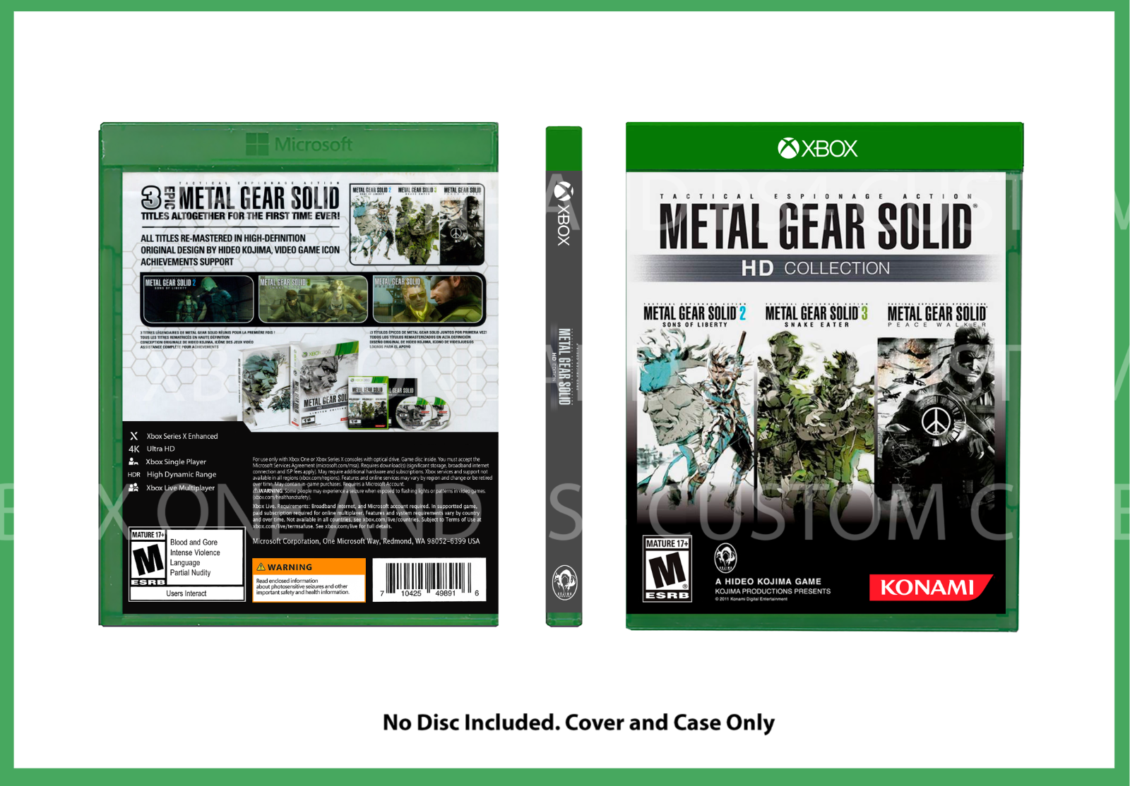 Jogo Metal Gear Solid HD Collection - Xbox 360 - MeuGameUsado