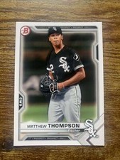 2021 Bowman Matthew Thompson #BP-74 Chicago White Sox