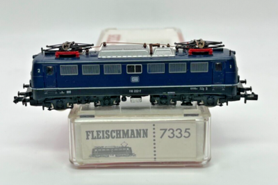N Scale Fleischmann 7335 BR110 Electric Locomotive Original Box A