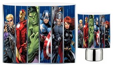AVENGERS b  MARVEL SUPERHEROES choose from Light Shade, Touch Lamp or Both